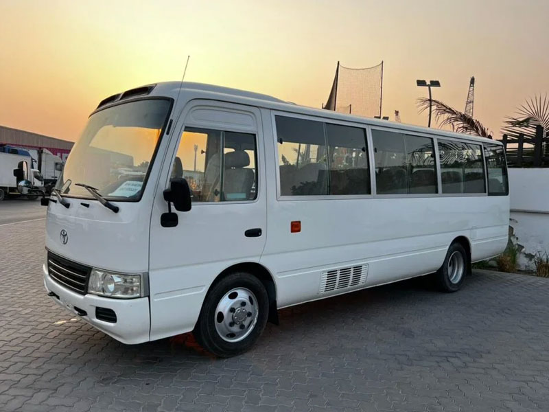 Toyota Coaster Bus Rental Dubai